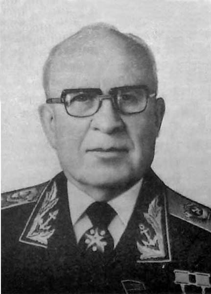 S. G. Gorshkov, Admiral of the Fleet of the Soviet Union, in 1956-86 - Commander-in-Chief of the USSR Navy.