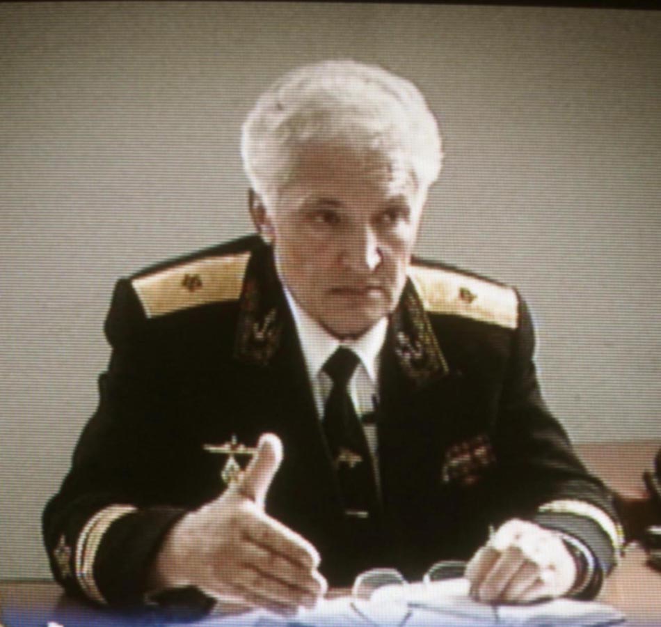 V. M. Monastyrshin, Rear Admiral, General Director of the International Association of Submarine Veterans and Submariners.