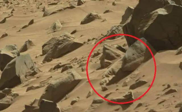 Another face on Mars