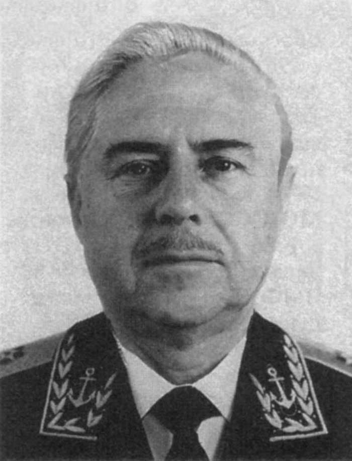Yu. P. Kvyatkovsky, Vice-Admiral, In 1987-92 Head of the Intelligence Department of the General Staff of the USSR Navy.