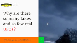 So many UFO fakes, but is it possible to find the truth?