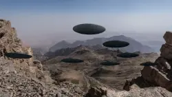 Flying Saucer over the Hissar Ridge
