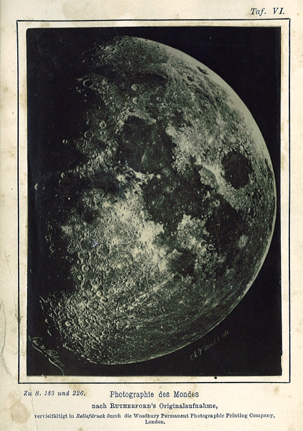 First photo of the moon