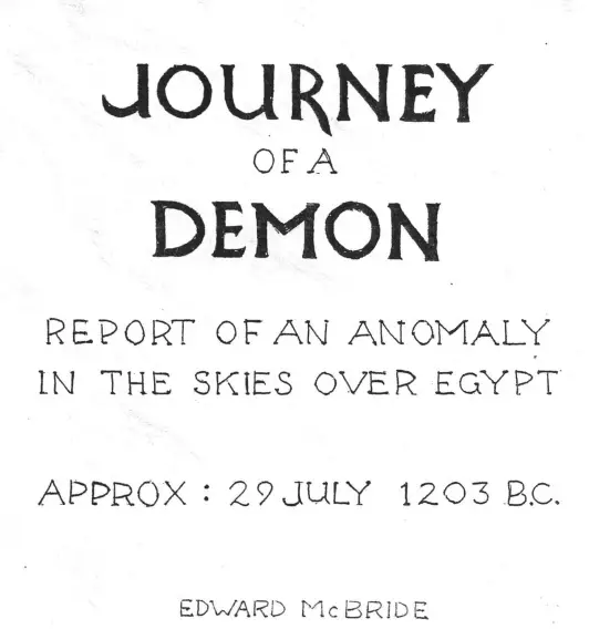 Journey of a demon