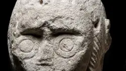 Two more statues of Big-eyed Giant aliens have been found in Sardinia