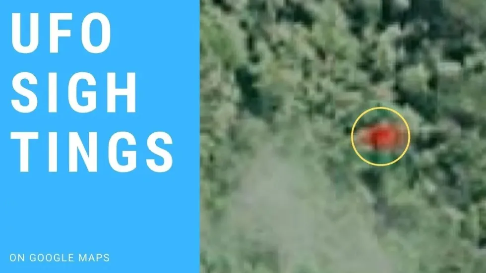 UFO sightings have been reported in Bolivia and a potential UFO has been identified on Google Maps.