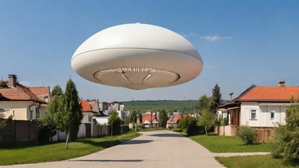 In 2021, a strange spherical object, possibly a UFO or UAP, was sighted.