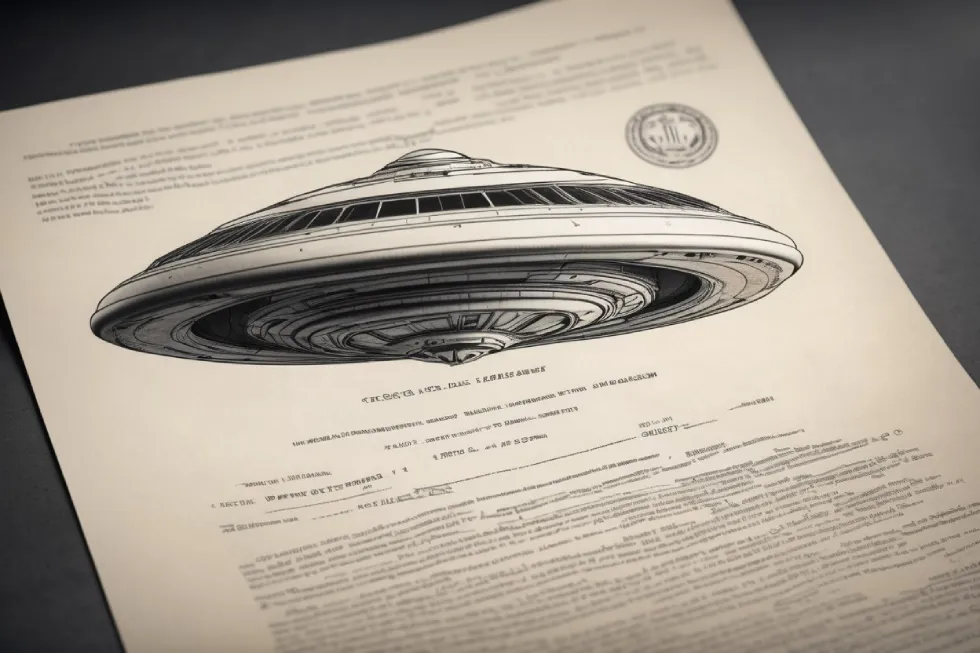 The document from the CIA regarding unidentified flying objects and their potential impact on national security.
