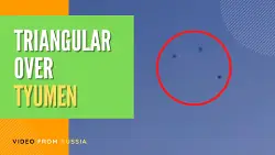 Triangular UFO over Tyumen