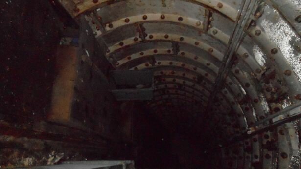 Underground Alien base in Staffordshire Tunnel