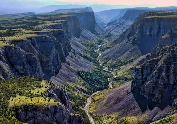 The mysterious Nahanni Valley in Canada