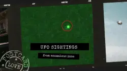 Two UFOs from the anomalous zone