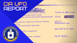 The CIA declassified data on a UFO encounter in Kazakhstan