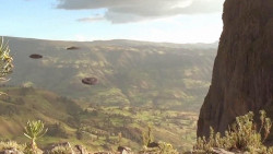 Inhabitants of Ethiopia suffered from a UFO attack