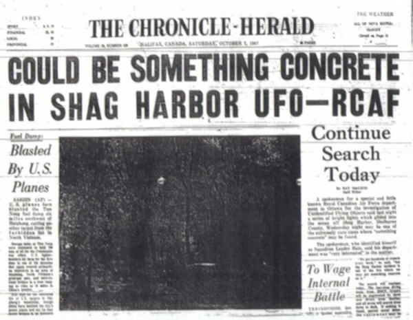 harbor ufo RCAF