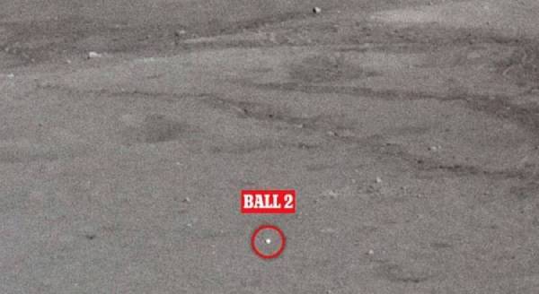 Here it is - the "second ball", about the location of which nothing was known for 50 years.