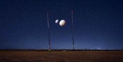 Two Martian moons, Phobos and Deimos, have shone over Dubai