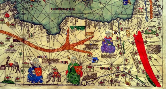 Catalan map of 1375