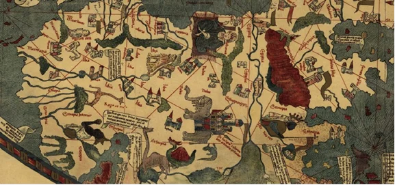 Map of Toscanelli 1475