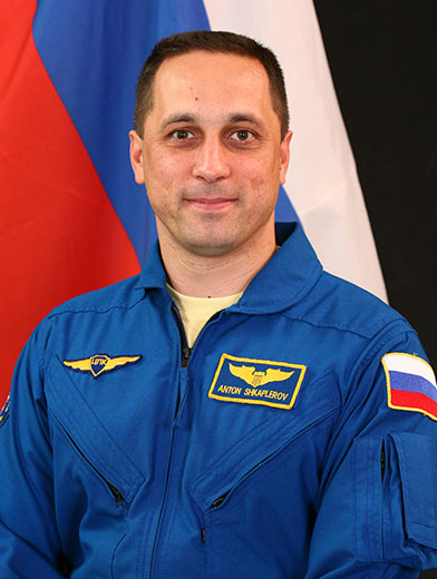 Anton Shkaplerov, colonel of the Russian Air Force