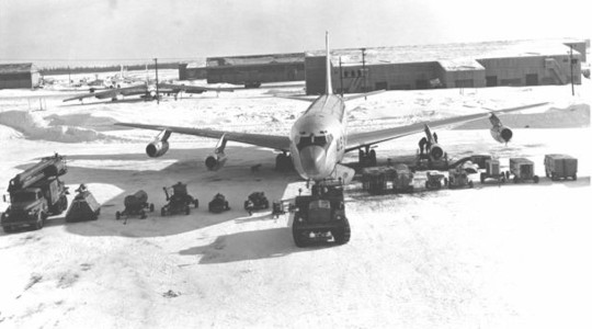 tanker at Loring air force base