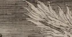 UFOs in the sky over France in 1670?