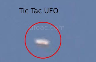 Tic Tac ufo sighting
