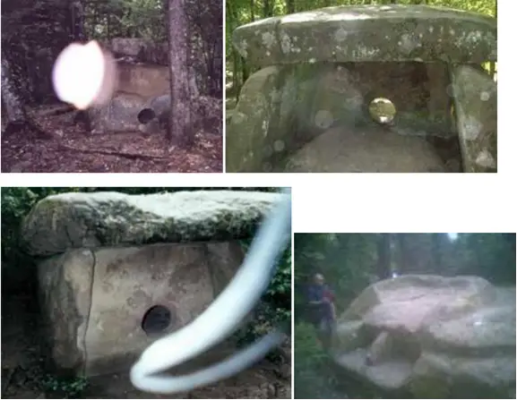 Photos of dolmens from the book by N. A. Koltovoy. 