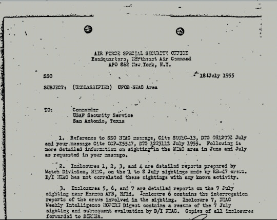 NSA report 1955 UFO