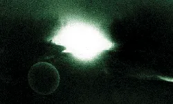 UFO over the state of Michigan
