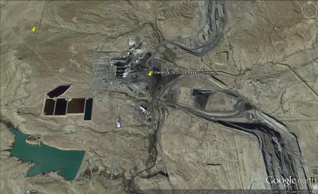 Dulce Base in New Mexico, taken from Google Earth