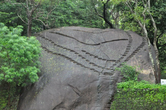 The object is located in Sigiriya.